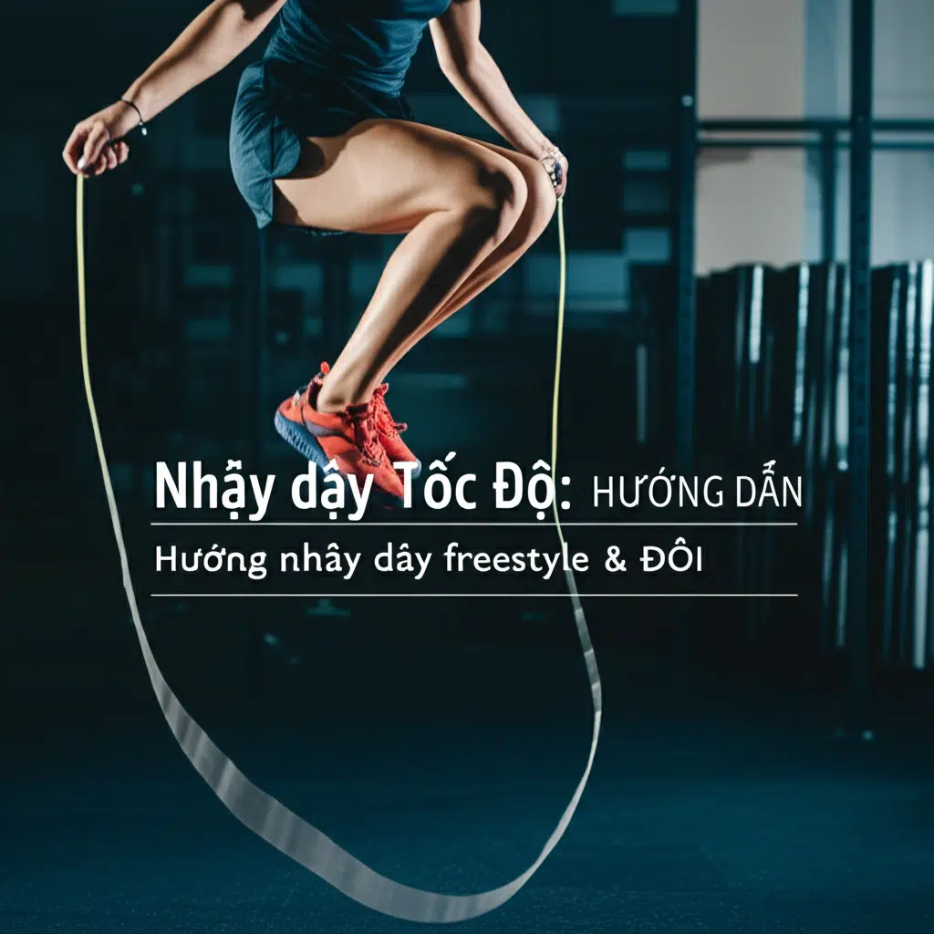 generate an eye catching, high quality featured image prompt for a blog post about: nhảy dây tố